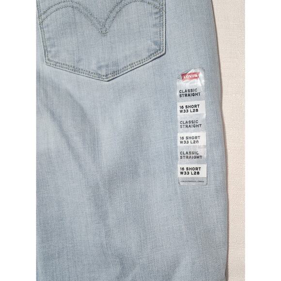 Levi's classic straight women's waist 33'' length 28'' - Picture 4 of 7